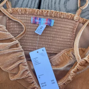 Urban Outfitters Brown Cropped Corset Tank Top NWT Size Medium Going Out Top thumbnail 3