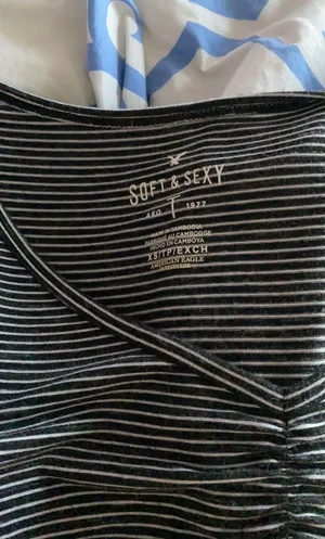 American Eagle Striped Top thumbnail 3