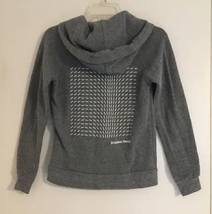 Alternative Earth gray eco-zip up hoodie S‎ thumbnail 1