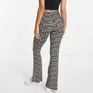 Missguided Leopard Print Flared Pants thumbnail 2