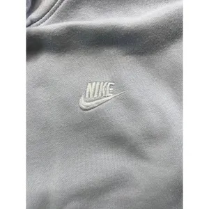Nike Sportswear Essential Hoodie Light Periwinkle Blue Embroidered Logo Small thumbnail 2