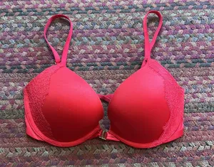 Victorias Secret Red Very Sexy Push Up Strappy Back thumbnail 1