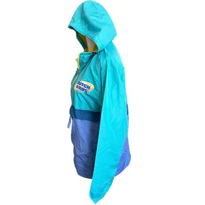 Dutch bros blue color block wonder breaker jacket size small outerwear outdoors thumbnail 3