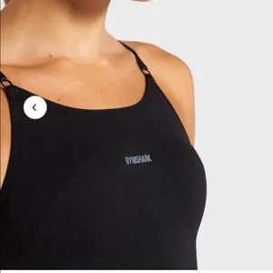 Gymshark Flex Strappy Sports Bra Black Gray Size Small thumbnail 9
