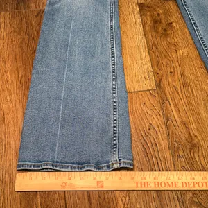 Old Navy Higher High-Rise Flare Jeans Medium Wash Mary Kate Size 8 western boho thumbnail 5