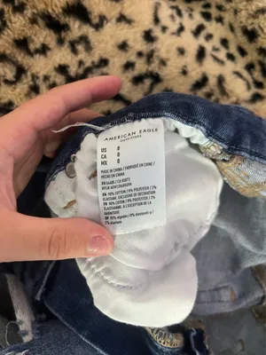Next Level Stretch American Eagle Jean Shorts High-Rise thumbnail 3