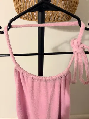 Forever 21 Light Pink Terry Slip Chemise thumbnail 3