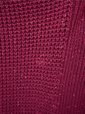 Large Michael Kors‎ sweater MK knit preppy sweater speckled color textured heavy thumbnail 3