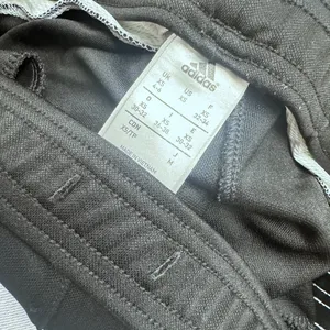Adidas Tapered Joggers Black Trio Sweatpants Ankle Zip Climacool Track Pants XS thumbnail 7