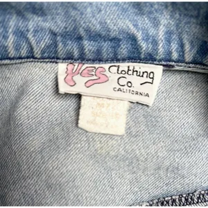 Vintage 80s YES Clothing Co Studded Denim Jacket S USA Rhinestone Western thumbnail 11
