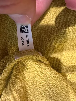Aerie Oversized Crewneck Golden Mustard Yellow Tunic Sweater Size Large thumbnail 12