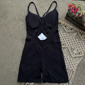 NWT  Black Strappy Bodysuit Size Medium thumbnail 7