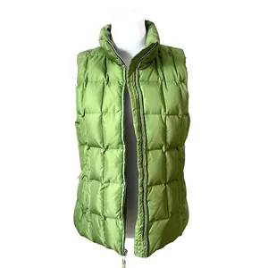 Gap‎ Vintage Down Puffer Zipper Winter Washable Vest Green MEDIUM Outdoor thumbnail 2