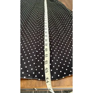 Torrid Black White Polka Dot Sweetheart Cutout Back Fit Flare Midi Dress Size 18 thumbnail 14