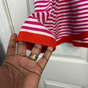 Zesica women’s striped pullover sweater thumbnail 6