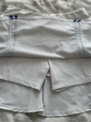 Eleven by Venus Williams White pleated tennis skorts, size S athletic athleisure thumbnail 5