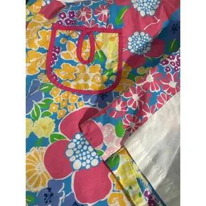 Lilly Pulitzer Floral Mini Skirt Size 8 Cotton Colorful Summer Pockets thumbnail 6