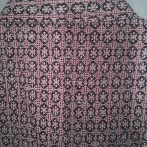 Panhandle S Western Pearl Snap Cowgirl Fitted Cotton Shirt in Pink Pattern thumbnail 4
