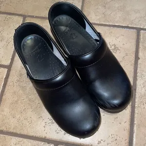 Dansko Matte Black Cabrio Clogs thumbnail 2