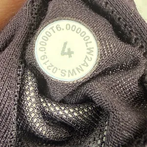 Lululemon Energy Bra Floral Print Strappy Back‎ Purple Multi Size 4 W7ANYS thumbnail 4