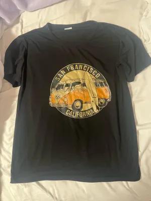 Amazon San Francisco black T shirt thumbnail 1