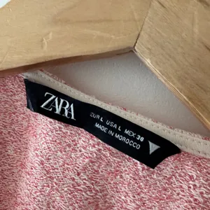 Zara Pink Houndstooth Retro Knit Halter Crop‎ Top with Bralette thumbnail 12