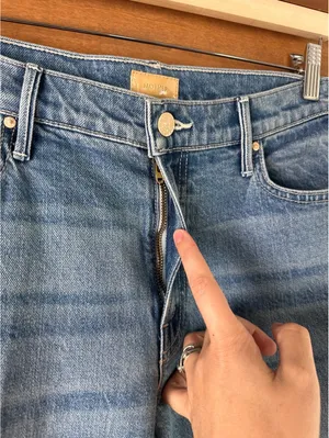 MOTHER NWT The Mid Rise Maven Ankle Jeans in Magic School Bus Wash Women’s 29 thumbnail 4