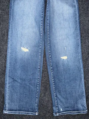 Buckle Black Fit 53 Wide Leg Stretch Jean 25x32 Mid Rise Distressed BBW1591R EUC thumbnail 5