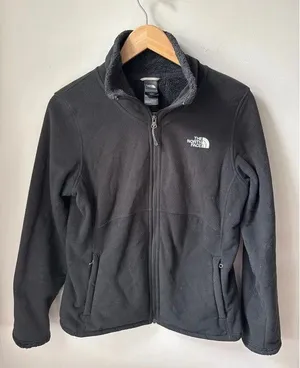 The North Face Morning Glory Full Zip Fleece Jacket Black Medium thumbnail 1