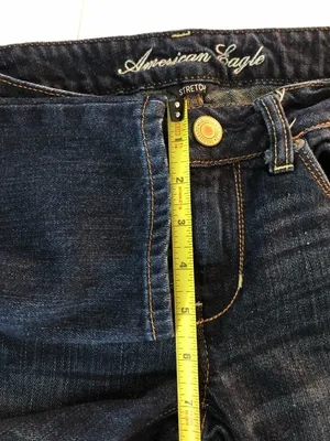 American Eagle Outfitters Womens Skinny Jeans Dark Wash Stretch 2 thumbnail 5