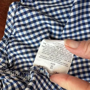 OLD NAVY Blue Gingham Fit & Flare Dress - size XS thumbnail 12