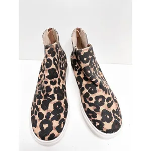 Steve Madden‎ Boots Womens Size 6 Claud Brown Black Leopard Print Ankle Bootie thumbnail 3