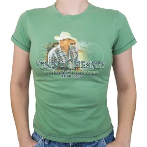 Anvil Vintage Y2K Kenny Chesney Poets and Pirates Tour 2008 Baby Doll Tee thumbnail 1