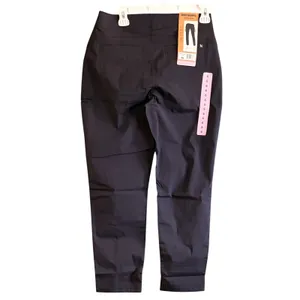 NEW Eddie Bauer Slim Ankle Pant Size 6 Black UPF 50 Stretch DWR Gorpcore thumbnail 3