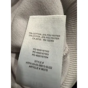 Aritzia Tna Towel Terry Boyfriend‎ Zip Hoodie Mauve Grey Oversized Medium 98376 thumbnail 6