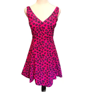 Lilly Pulitzer Mambo Dress Mambo Pink Amuse Bouche Cheetah Size 2 NWT thumbnail 2