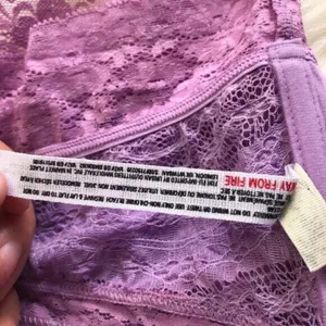 Free People Lace Bandeau Light Purple thumbnail 6