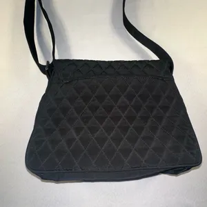 Vera Bradley Purse Crossbody Black Quilted thumbnail 4