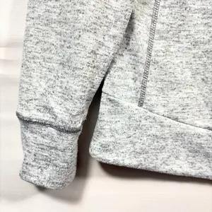 Kuhl Women Mock Neck Lea‎ Pullover Sweatshirt Gray Outdoors Activewear Large thumbnail 5
