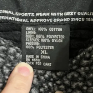 TRUST Sports Collection Corduroy Jacket‎ Full Zip XL Fleece Lined Warm Oversized thumbnail 3
