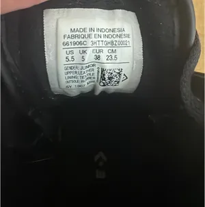 Black Leather Converse High-Top Sneakers All Star thumbnail 4