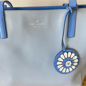 Kate Spade Rosa Medium Tote in Frosted Blue thumbnail 3