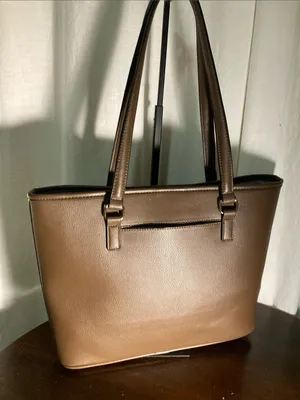 NWT Kim Roger’s chocolate Tote large thumbnail 4