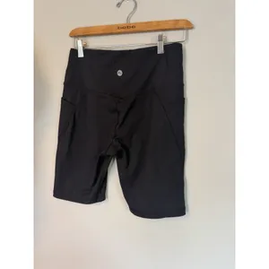 Gottex Black High Rise Biker Shorts With Pockets Women's Sz M thumbnail 2