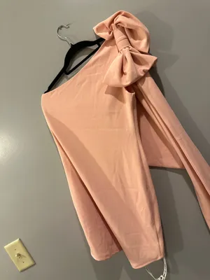 Lucy in the Sky One-Shoulder Bow Dress thumbnail 6
