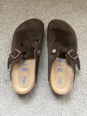 Birkenstock Clogs Brown Women’s Size 38 thumbnail 3