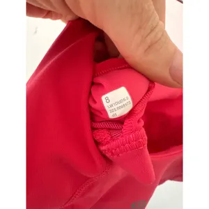 Lululemon Align Tank Top Pink Nulu Cropped Yoga Bra LW1DUDS Size 8 thumbnail 4