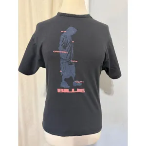 Billie Eilish Women Tee XXS It's A Craving Not A Crush Graphic Black Concert thumbnail 2