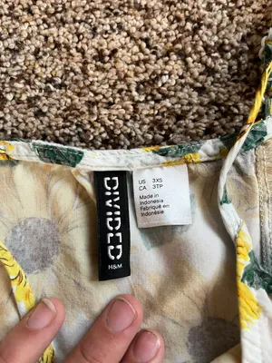 H&M Sunflower Dress thumbnail 4