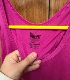 Pink Nike Active Dri-Fit Tank Top thumbnail 3